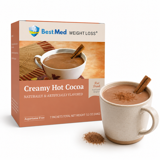 BestMed Creamy Hot Cocoa Protein Drink (7ct)