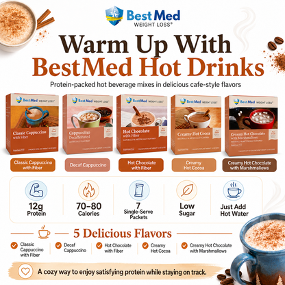 BestMed Cappuccino Drink | High-Protein (7ct)
