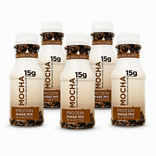 BestMed High-Protein Shakes, Mocha (6 bottles)