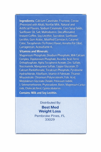 BestMed Mocha High-Protein Meal Replacement Pudding & Shake (7ct)