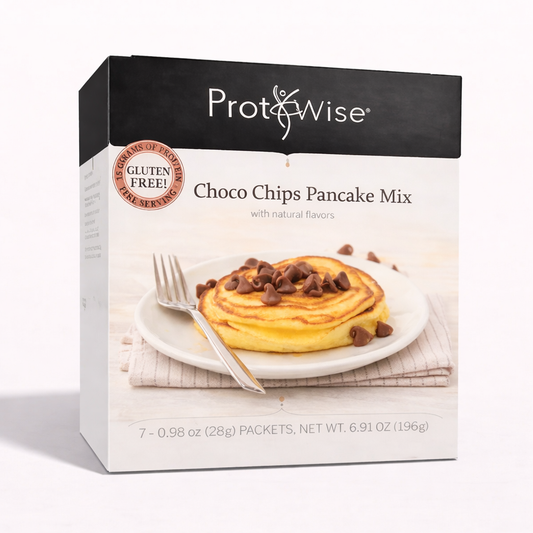 ProtiWise Choco Chips Pancake | High-Protein (7ct)