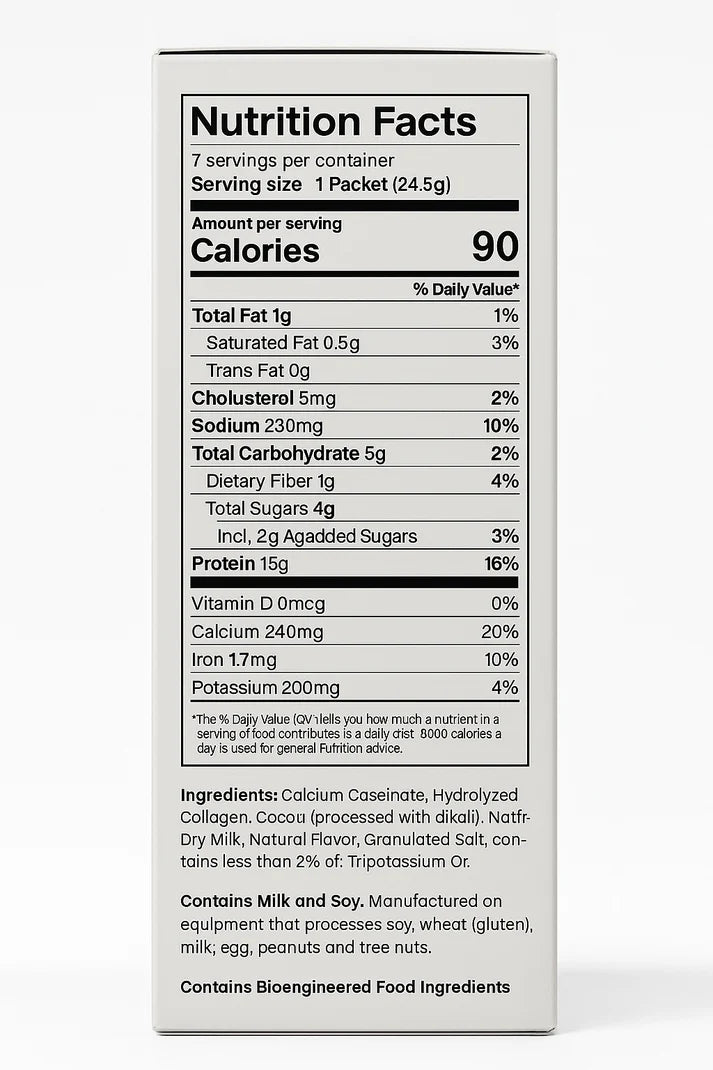NutriWise Chocolate Instant Protein Drink (7ct)