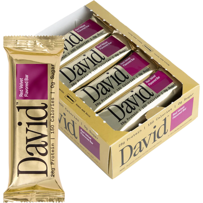 David Bars 28g High-Protein | Red Velvet (1ct)