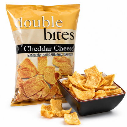 BestMed Double Bites High- Protein Chips, Cheddar Cheese (7ct)