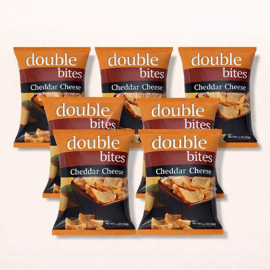 BestMed Double Bites High- Protein Chips, Cheddar Cheese (7ct)