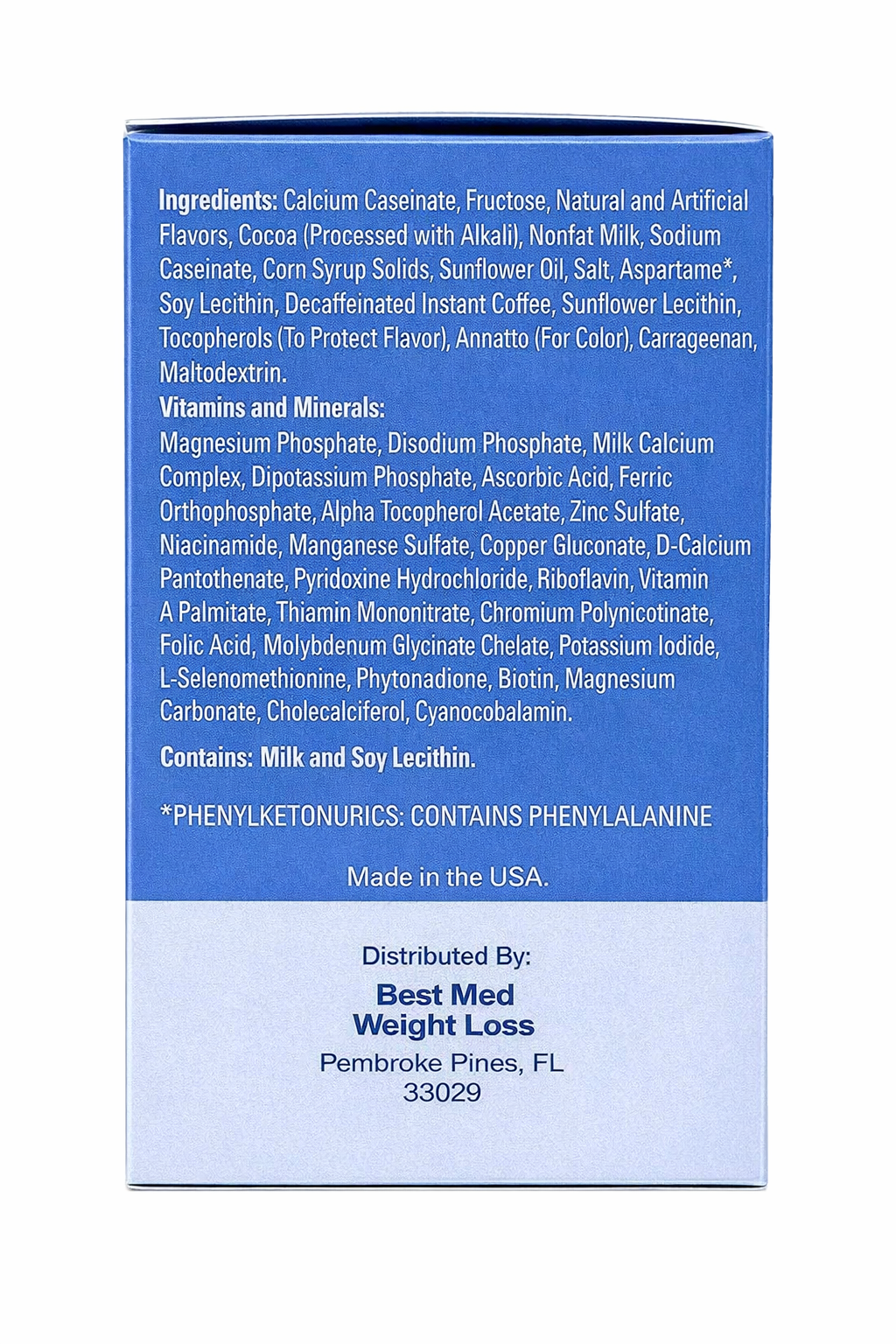 BestMed Meal Replacement Pudding & Shake, Mocha | Original  (7/ct)