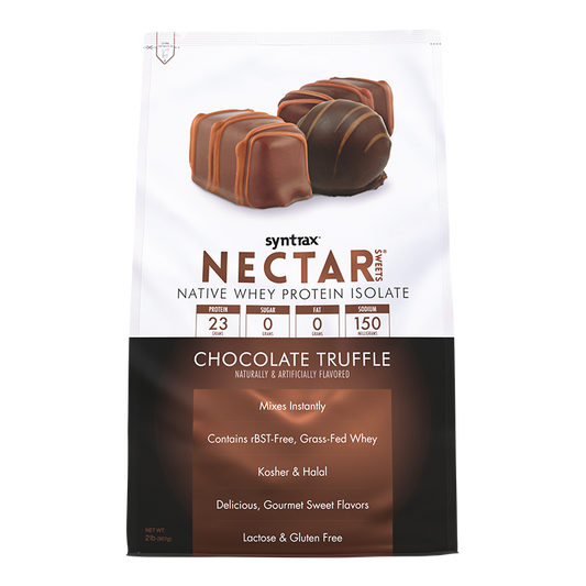Syntrax Nectar 2lb Protein Powder - Chocolate Truffle (32 Serv)