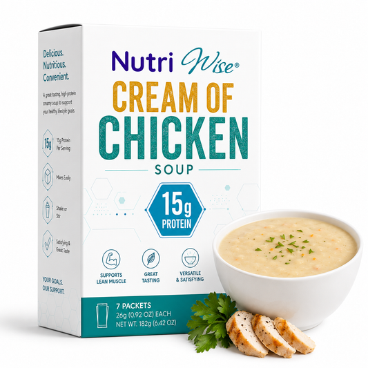NutriWise Protein Soup | Cream of Chicken (7ct)