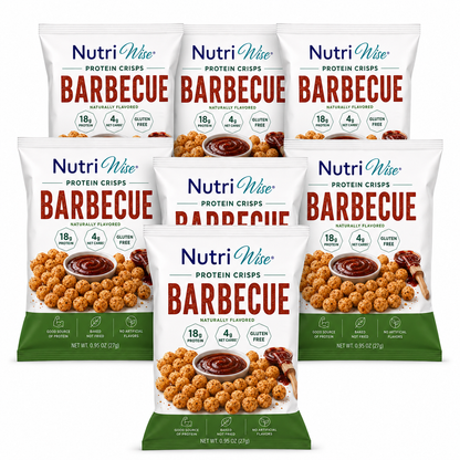 NutriWise Barbecue 18g Protein Crisps (7ct)