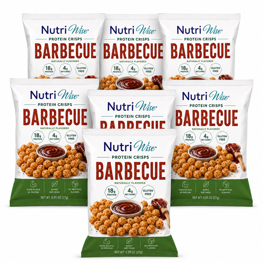 NutriWise Barbecue 18g Protein Crisps (7ct)