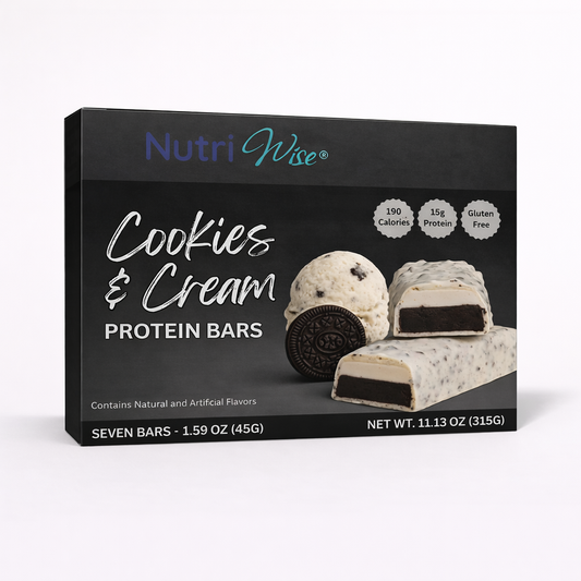 NutriWise Cookies & Cream Bars (7ct)