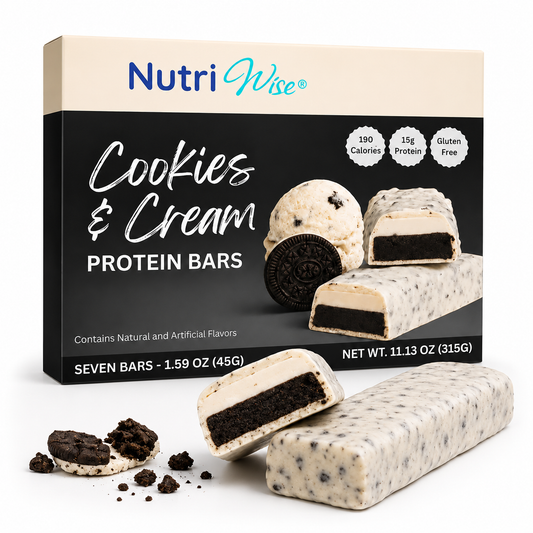 NutriWise Cookies & Cream Bars (7ct)