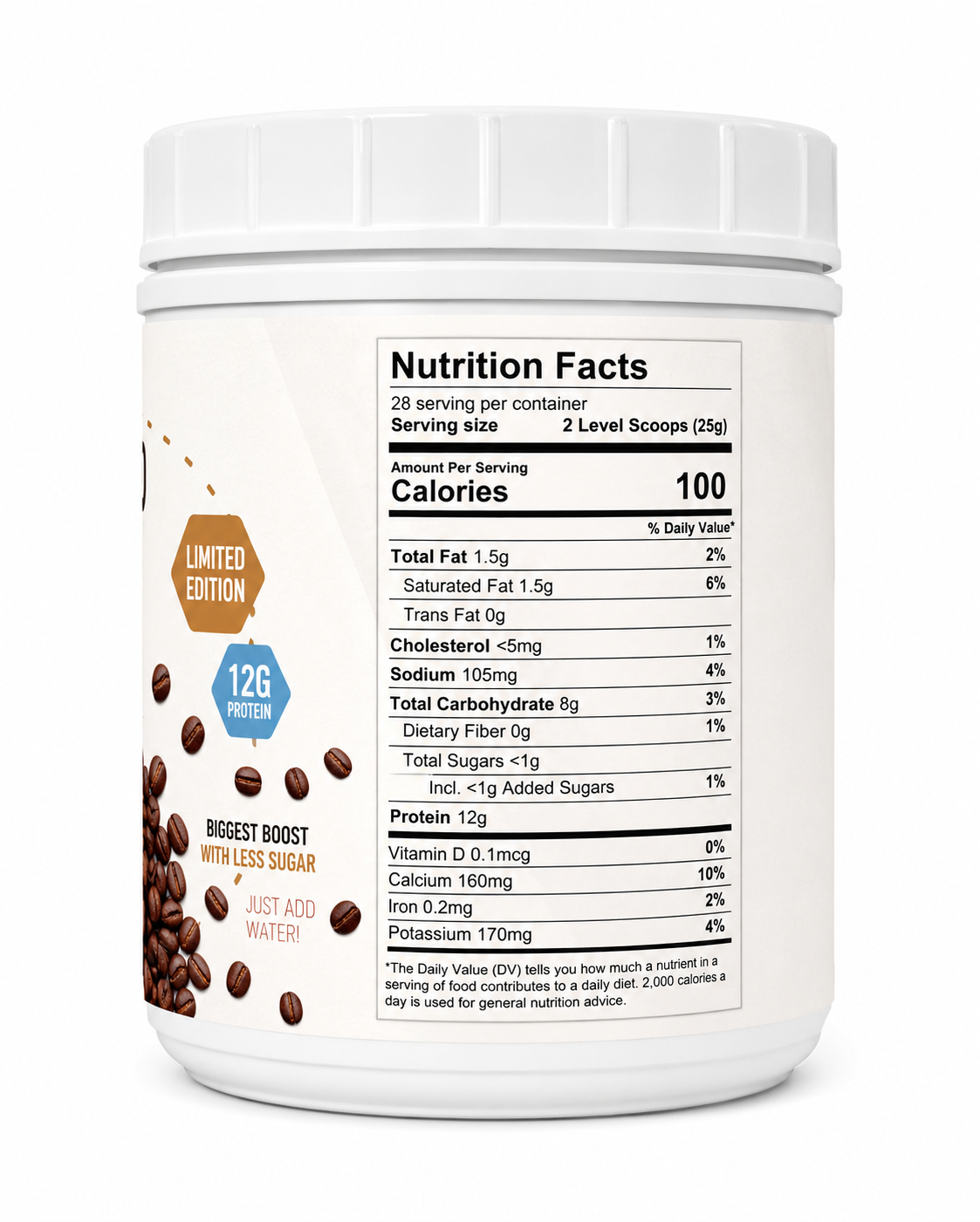 NutriWise Expresso Drink Canister (28 Serv)