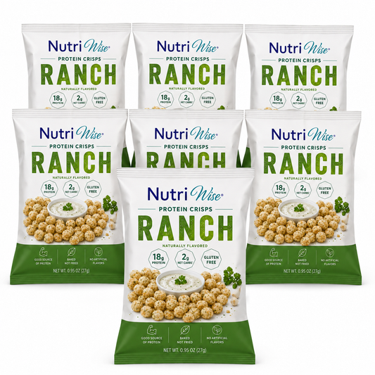 NutriWise Ranch 18g Protein Crisps (7ct)