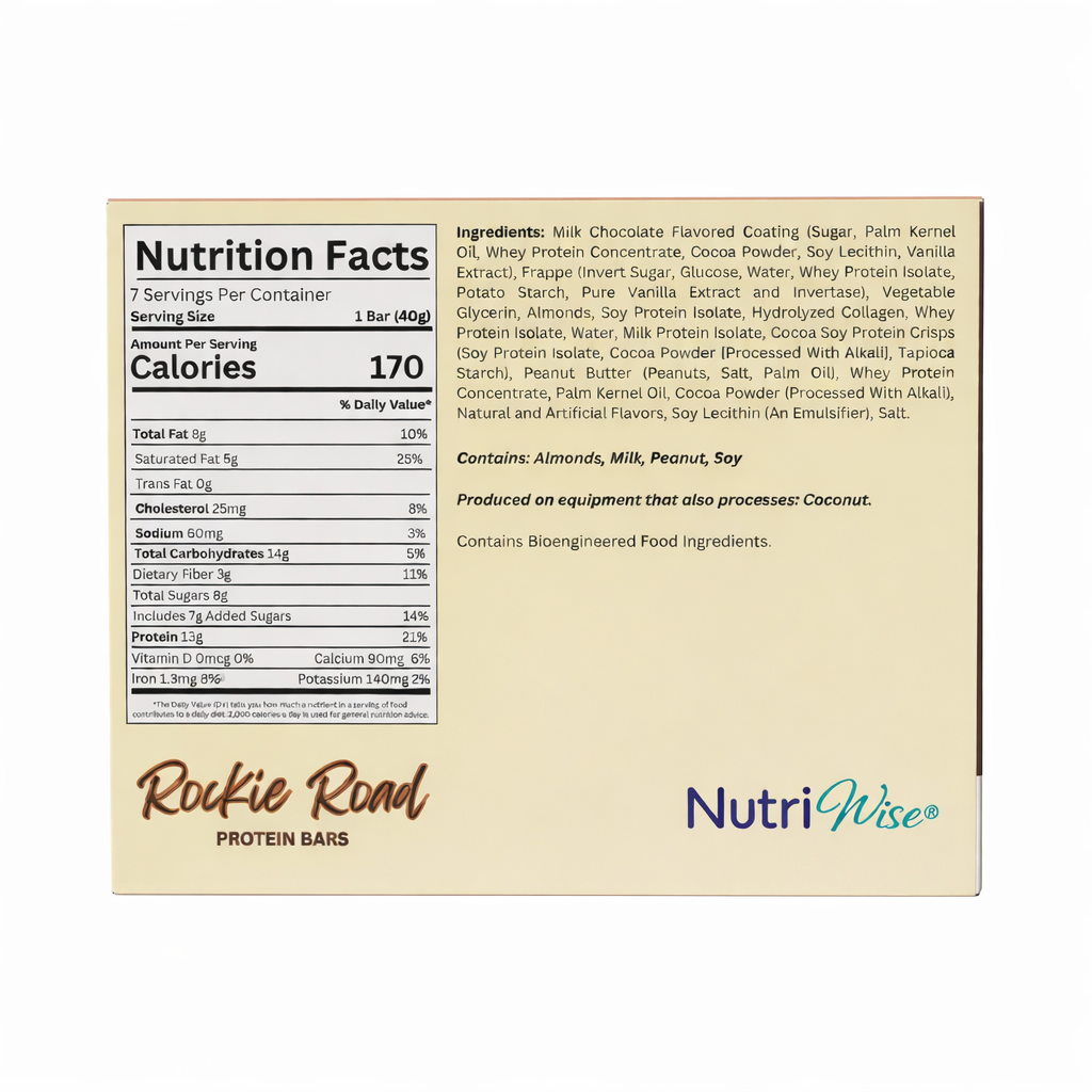 NutriWise Rockie Road Bars (7ct)
