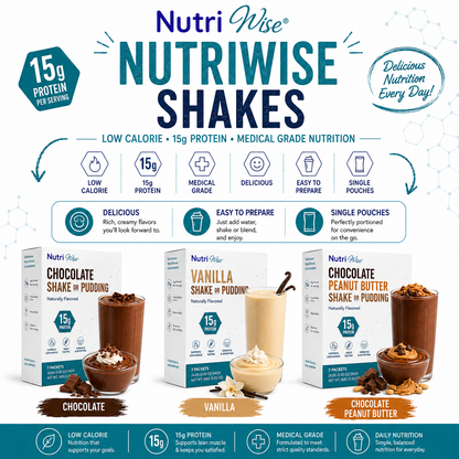 NutriWise Vanilla Protein Shake or Pudding (7ct)