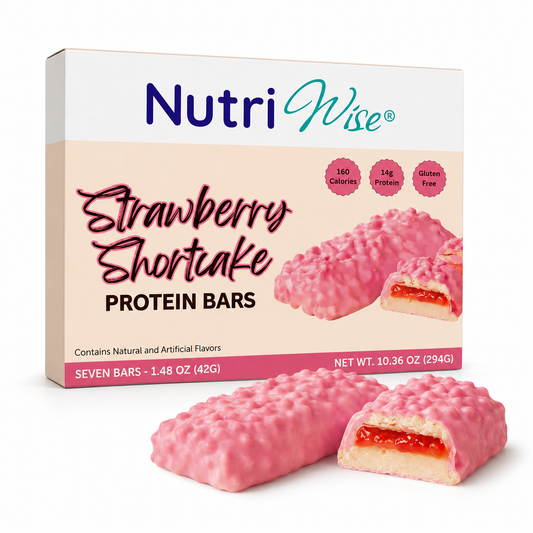 NutriWise Strawberry Shortcake Protein Bars (7ct)