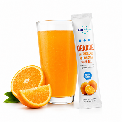 NutriWise Orange Meta Booster Thermogenic Antioxidant Drink (14ct)