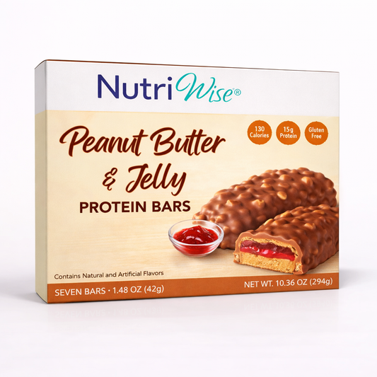 NutriWise Peanut Butter & Jelly Bar (7ct)