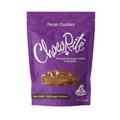 ChocoRite Pecan Clusters | Keto-Friendly (8 ct)