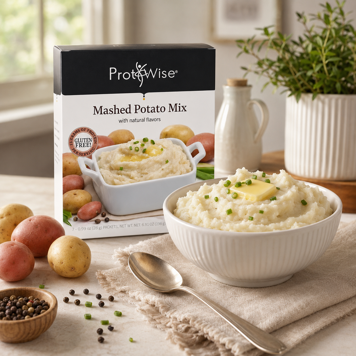 ProtiWise Mashed Potato Mix | High-Protein (7ct)