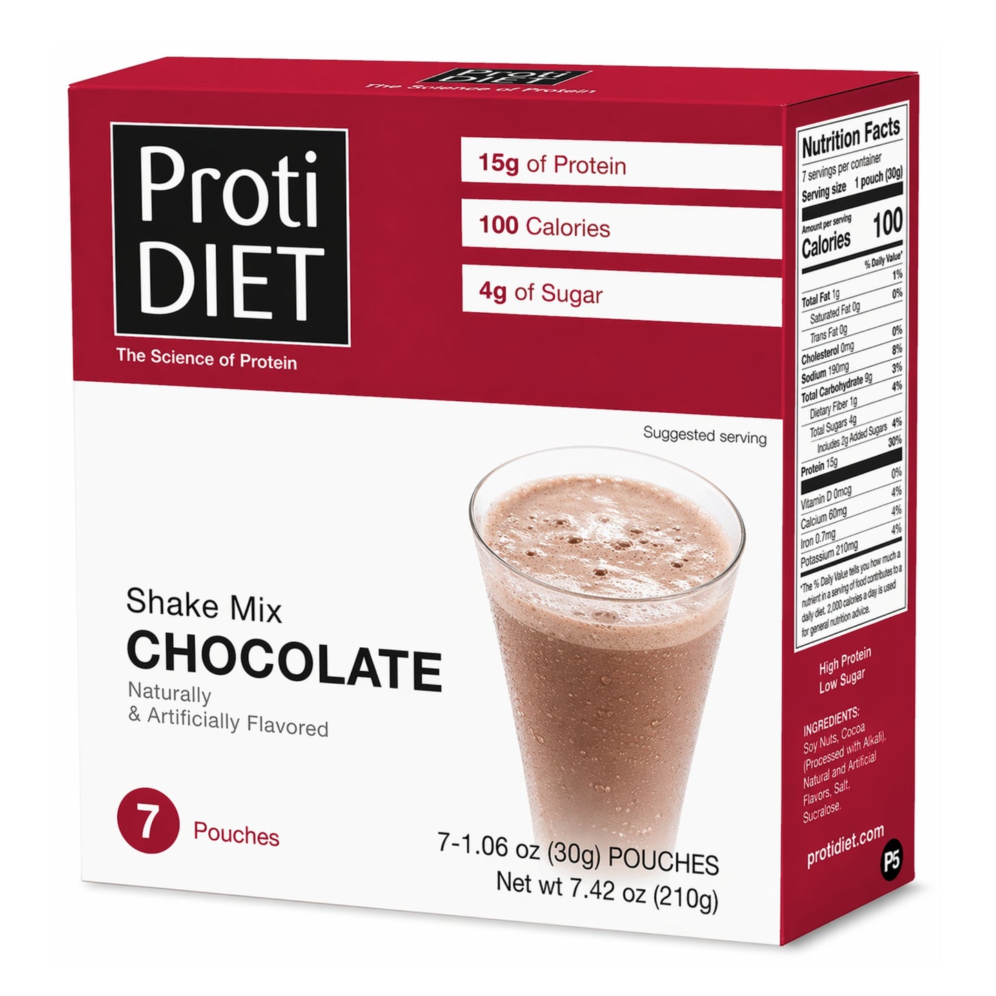 ProtiDIET Chocolate Protein Shake (7ct)