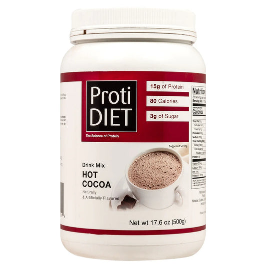 ProtiDIET Hot Cocoa Mix Jar (21 serv)
