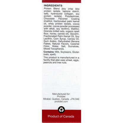 ProtiDIET Banana Bread Breakfast Bars (7ct)