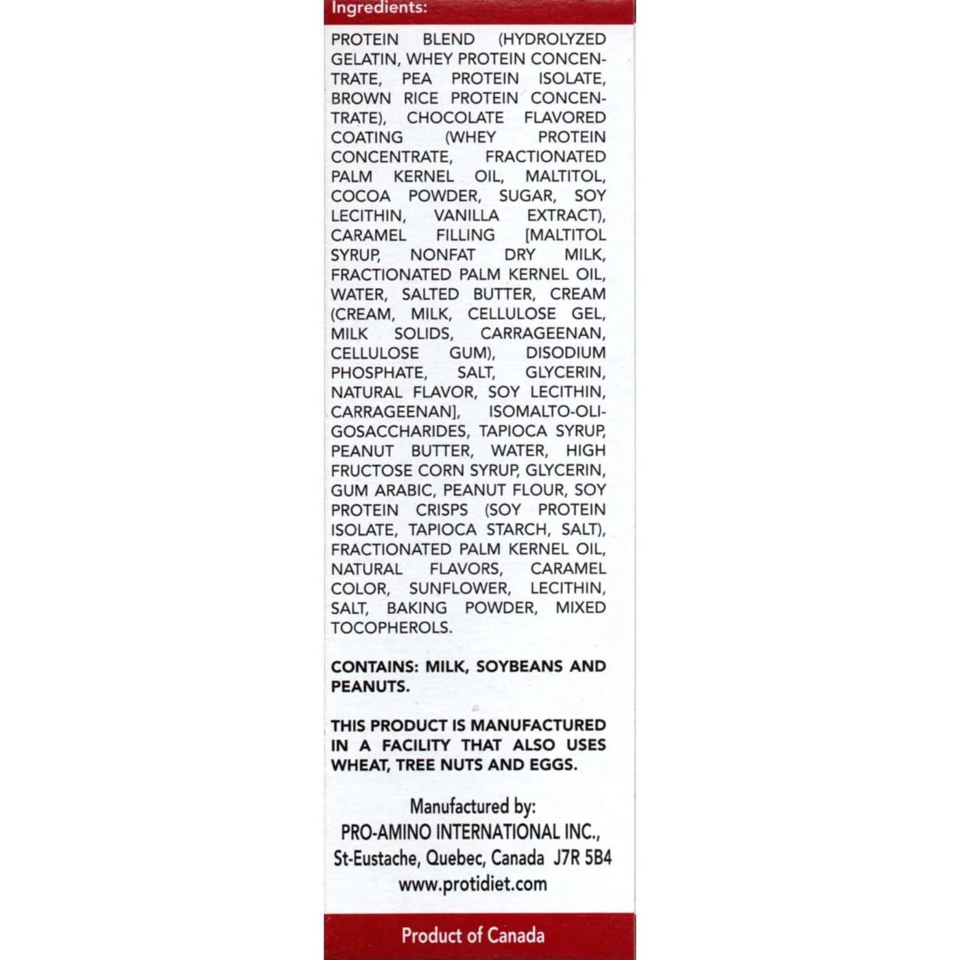 ProtiDIET Caramel Layer & Peanut Delight Bars (7ct)