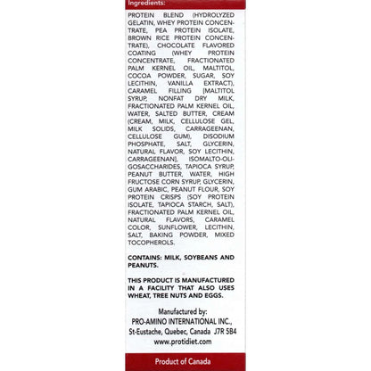 ProtiDIET Caramel Layer & Peanut Delight Bars (7ct)