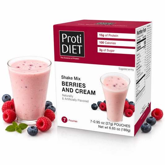 ProtiDIET Berries & Cream Shake (7ct)