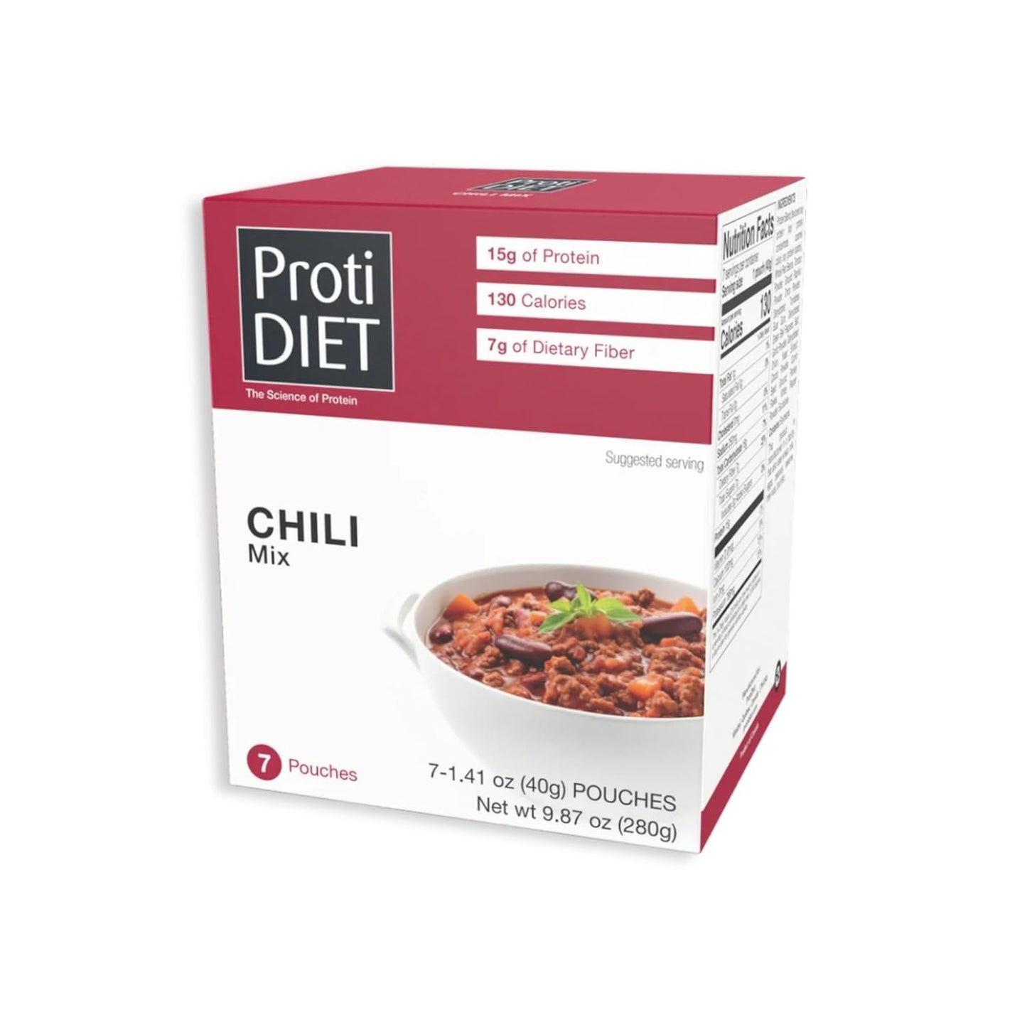 ProtiDIET Chili Mix Protein-Packed Entree (7ct)