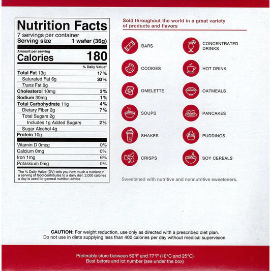 ProtiDIET Chocolate Wafers (7ct)