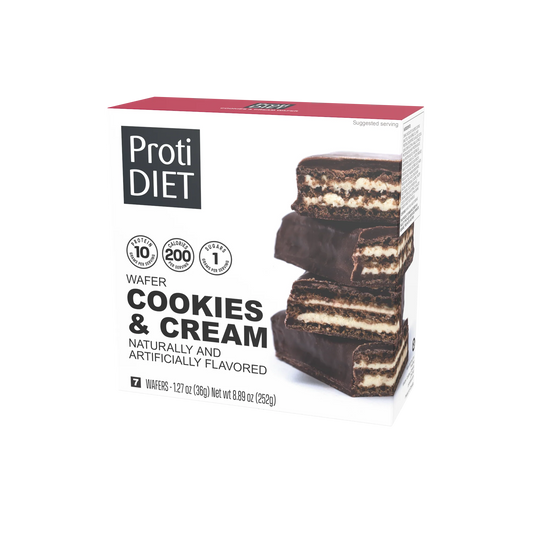 ProtiDIET Cookies & Cream Wafers (7ct)