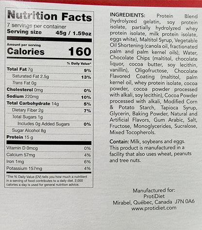 ProtiDIET Triple Chocolate Cookies (7ct)