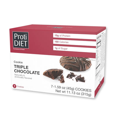 ProtiDIET Triple Chocolate Cookies (7ct)