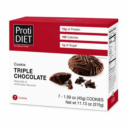 ProtiDIET Triple Chocolate Protein  Cookies (7ct)