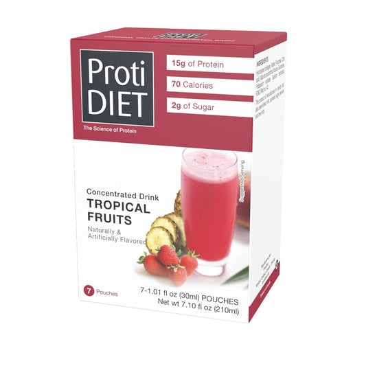 ProtiDIET Tropical Fruits Liquid Concentrate Drink (7ct)