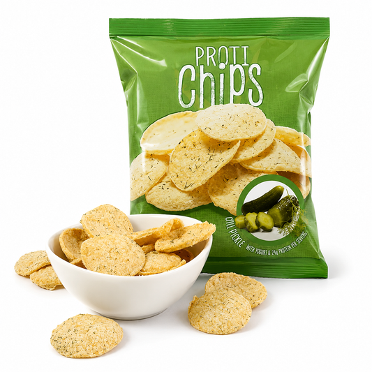 ProtiWise Dill Pickle Protein Chips | High-Protein Snack (1ct)