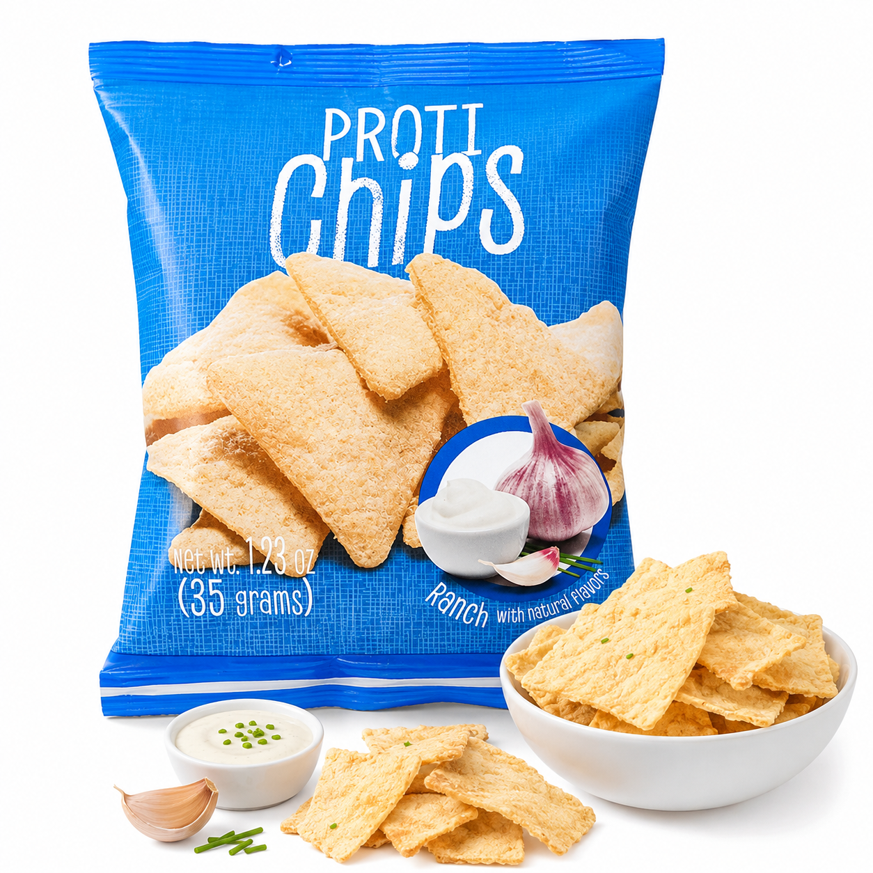 ProtiWise Ranch Chips | High-Protein & Fiber (1ct)