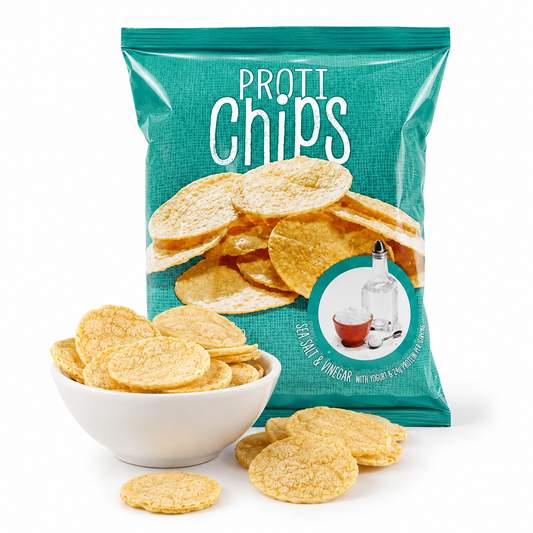 ProtiWise Sea Salt & Vinegar Chips | High-Protein & Fiber (1ct)