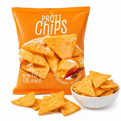 ProtiWise Spicy Nacho Cheese Chips | High-Protein & Fiber (1ct)