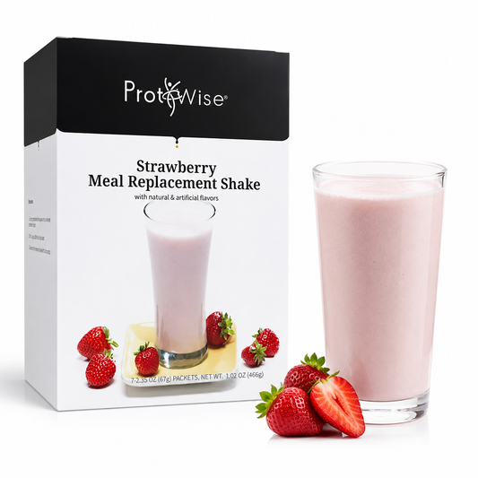 ProtiWise VHP Strawberry High Protein 35g Meal Replacement Drink (7ct)