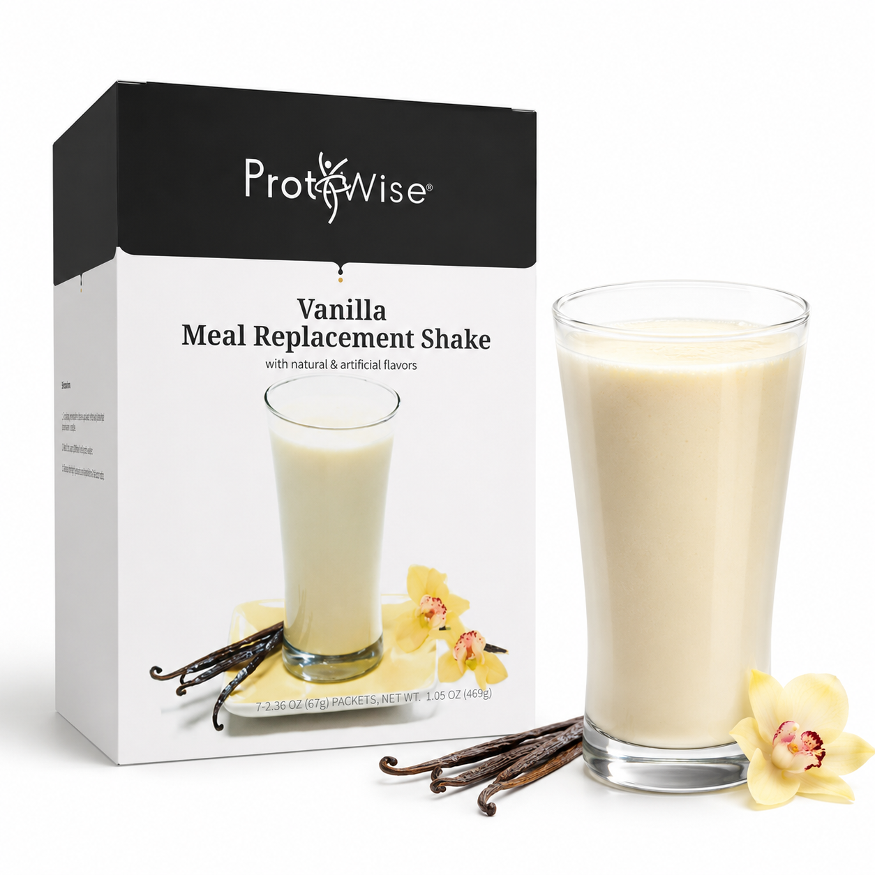 ProtiWise VHP Vanilla High Protein 35g Meal Replacement Drink (7ct)