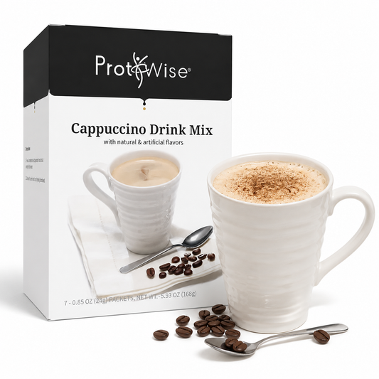 ProtiWise Cappuccino Drink | High-Protein (7ct)