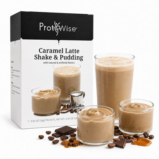 ProtiWise High-Protein Caramel Latte Shake & Pudding (7ct)