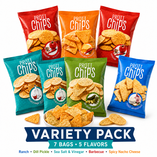 ProtiWise Variety Pack Chips Combo | High-Protein & Fiber (7ct)