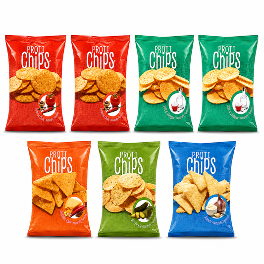 ProtiWise Variety Pack Chips Combo | High-Protein & Fiber (7ct)