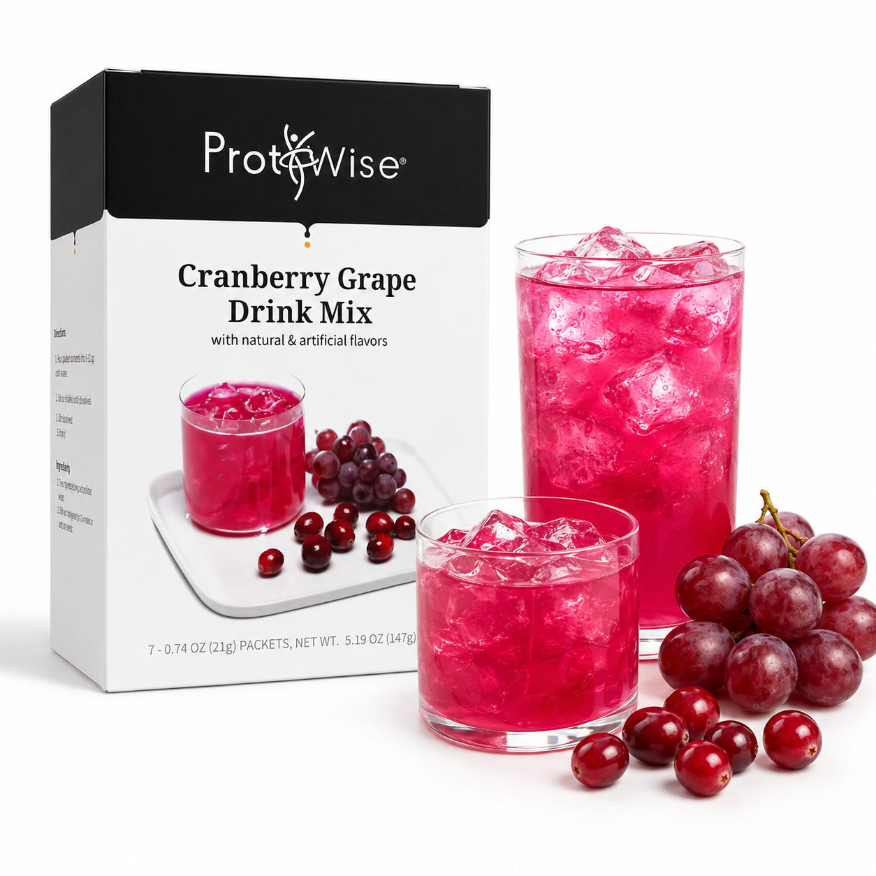 ProtiWise Cranberry Grape Protein Drink (7ct)