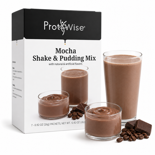 ProtiWise High-Protein Mocha Shake or Pudding (7ct)